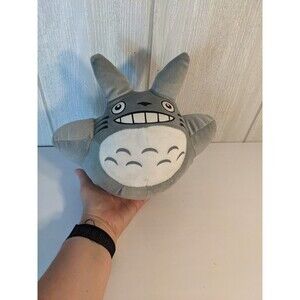 My Neighbor Totoro Plush 4" Mini Plush Anime Gray White EUC